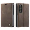Adecuado para Samsung Galaxy Z Fold 8 ranura para tarjetas soporte funda de cuero para teléfono Samsung billetera retro funda protectora