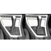 Adecuado para BMW 04-10 X3 E83 pegatinas decorativas de fibra de carbono para el panel de cambios accesorios de modificación del interior del coche