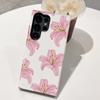Funda de Teléfono Samsung Única y No Repetitiva de Flor de Lirio Rosa Fresco Venta al por Mayor Samsungs25 Funda Anti-Caídas Dos en Uno