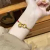 Corda de Mão com Círculos Concêntricos Little Fat Fu Estilo Nicho Ins Feminino Estilo Chinês Versátil Corda Vermelha da Sorte Pulseira de Atração de Riqueza Melhor Presente para Amigo