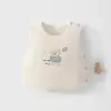 Colete de bebê para proteção da barriga, colete infantil acolchoado para outono e inverno, top quente forrado de algodão para recém-nascidos