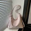 Nova Bolsa de Ombro Única Estilosa Rosa Preguiçosa da Moda com Bolinhas para o Dia a Dia Mochila Estilosa Multiuso