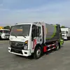 Caminhão de Lixo Compacto Dongfeng Fureka Caminhão Compacto de Reciclagem de Lixo Montado na Traseira 7,5 Metros Cúbicos Caminhão de Coleta de Lixo para Comunidade