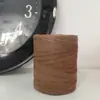Paja de Papel de Rafia Gruesa y Delgada de Primera Calidad Hilo de Sombrero de Paja Tejido de una Sola Tira para Verano Bolso de Crochet Weledezhhu