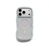 Borde de Color Caramelo con Concha Ondulada Adecuado para Funda de Teléfono Móvil Apple 17 iPhone 16 Pro Max Succión Magnética 14/13 Dividido