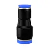 Zhuo Ji Manguera de Aire Neumática Conector Rápido PG Recto Reductor PEG Tee 6mm Enchufe Rápido PW4 Conector Cuatro vías Cinco vías