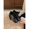 Zapatos casuales planos de cuero con cordones para mujer, moda de otoño nueva estilo coreano 2026