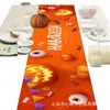 Camino de Mesa Nuevo Más Vendido en Amazon Transfronterizo, Mantel de Halloween de Gama Alta, Bandera Decorativa de Mesa para Día de Muertos, Hecho a Medida
