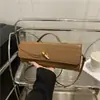 Bolso de noche grande con estampado de cocodrilo, bolso de hombro estilo baguette para mujer, bolso tote versátil para ir al trabajo, estilo transfronterizo