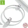 Diseño original flor rosa plata de ley s925 cuentas esmaltadas pulsera de cuentas transfronteriza europea y americana accesorios de plata SCC1302