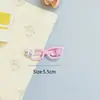 Óculos de Sol Desenho Animado Fofo Infantil Presilha para Cabelo Pato Engraçado Doce Presilha para Franja Lateral Presilha Quebrada Acessório de Cabelo