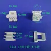 Suministro de Fabricantes EI41 13*17 Horizontal Palabra Rey 4+5P Pin Recubierto Esqueleto Transformador Inductor Estante de Cables