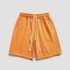 Pantalones cortos de color liso para hombre, informales, de verano, estilo americano, de marca moderna, rectos para playa