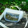 Bolsa de Salida para Mascotas Pequeñas Transfronteriza de Amazon Bolso de Hombro Portátil a Prueba de Viento Bolso Cruzado para Mascotas Jaula para Hámster Lista para la Venta