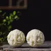 Fruta de Marfim Dragão e Fênix Bola de Massagem Placa de Noz de Madeira Jogando Bola de Mão Bola de Saúde Presente para Idosos Venda por Atacado de Fábrica