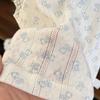 Conjunto de Ropa para el Hogar de Verano para Niñas Bebé Elegante Infantil Marca de Moda Coreana Dibujos Animados Floral Encaje Tirantes Shorts