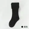 Medias Antipelusa para Niños de Primavera y Otoño, Leggings para Niñas, Calcetines para Bebé de Algodón Peinado Versátiles de Doble Aguja con Pie, Clase A