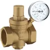 Válvula reductora de presión de agua de grifo ajustable 4/6 pulgadas para calentadores de agua eléctricos domésticos, válvula estabilizadora de presión de tubería de entrada DN25/40, engrosada