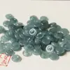 Hebilla de Paz Azul Jade Accesorios de Joyería Hecho a Mano DIY Pulsera a Juego Llavero Venta al por Mayor en Stock 9mm