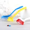 Fornecimento de fábrica fornecimento direto plástico eletrodoméstico de limpeza suporte para escova de panela logo eletrodoméstico de limpeza escova de panela