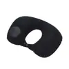 Almohada de Viaje Inflable en Forma de U Tipo Presión, Almohada Portátil de Soporte para el Cuello, Plegable y Guardable, Adecuada para Dormir de Lado, Uso en Coche y Avión