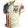 Camisa polo de manga corta impresa en 3D transfronteriza