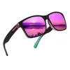 Nuevas Gafas de Sol Polarizadas de Moda Europeas y Americanas, Gafas de Sol Cuadradas Coloridas, Gafas Cuadradas para Deportes al Aire Libre y Ciclismo