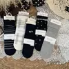 Calcetines Holgados Nuevos Estilos para Otoño e Invierno Todo en Uno, Calcetines Largos Grises Estilo Japonés y Coreano, Calcetines Lisos de Encaje de Tubo Recto para Estudiantes
