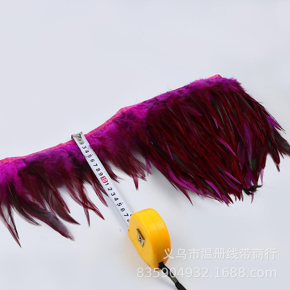 3 rose rooster saddle feather