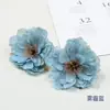 Grampo de Cabelo Flor de Lótus, Garça e Peônia Headwear de Flor Making Salão de Casamento Parede de Flores Arranjo de Flores Flor Artificial Decoração para Sala de Estar, Sala de Jantar, Bar
