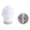 Lâmpada pendente cabeça de lâmpada boca parafuso lâmpada led lâmpada econômica cabeça de lustre de cerâmica suporte de lâmpada soquete e27 à prova de chuva à prova d'água