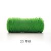 Ruyiniao Hilo de 2 mm Hebra Redonda Hilo de Algodón Hueco Tejido a Mano DIY Material para Bolsas Hilo Grosor Medio Bola de Lana Crochet