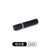 En stock: Botellas de spray cilíndricas de tapa plana de 15 ml para perfume, botellas vacías cosméticas, botellas de perfume rellenables convenientes