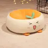 Cojín Redondo de Dibujos Animados para Futón de Casa Engrosado para Cuatro Estaciones Cojín para Ventana Saliente de Dormitorio Cojín de Piso Piña Fresa Shiba Inu Conejo Rosa