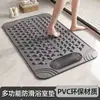 Alfombrilla antideslizante para baño, alfombrilla de suelo con masaje para ducha, alfombrilla de baño anticaída de PVC para el hogar con ventosas