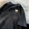 Camiseta Simples de Manga Curta Estilo Novo Transfronteiriça, Versátil para o Uso Diário de Adolescentes, Top Esportivo Tendência, Camiseta de Manga Curta para o Início do Verão