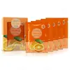 Sal de Banho de Lama Cristalina Kit de Cuidados com os Pés em Cinco Passos Sal para Banho de Pés Pacote de Imersão Esfoliante Geléia Sal para Banho de Pés Spa