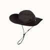 Sombrero de vaquero occidental para mujer, sombrero de pescador de ala ancha de verano, impermeable, de secado rápido, protector solar, para exteriores, senderismo, para hombre.