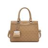 Bolsa Feminina 2025 Nova Bolsa de Mão Moda Textura Em Relevo Bolsa Grande Casual Grande Capacidade Ombro Mensageiro