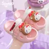 Novas Chinelos Infantis Sanrio para o Verão, Chinelos Deslizantes Antiderrapantes My Melody para Meninas, para Uso Doméstico Interno, Transfronteiriço