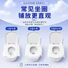 Papel desechable para tapa de inodoro, portátil para viajar, adecuado para hoteles y casas de huéspedes, uso comercial, soluble en agua, adecuado para mujeres embarazadas y para protección de la higiene