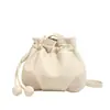 Yuezi Retro 2026 Nuevo Estilo Bolso Cubo de Gama Alta, Bolso de Hombro Cruzado, Cierre de Cordón Versátil Casual de Gran Capacidad para Mujer