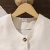 Traje para Niña Ropa Infantil Europea y Americana 2025 Verano Nuevo Amazon Aliexpress Francés Color Sólido Casual Chaleco Pantalones Cortos