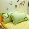 Fronha da Moda para Travesseiro Individual, Conjunto de Fronhas Duplas de Desenho Animado de Verão para Crianças, Capa para Enchimento de Travesseiro para Um Travesseiro