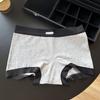 Novas Cuecas Boxer de Algodão Puro 10A para Meninas, Alta Elasticidade, Amigas da Pele, Respiráveis, Forro de Algodão, Roupa Íntima Feminina de Cintura Média, Cuecas Boxer Pequenas