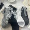 Calcetines Todo en Uno para Mujer, Calcetines de Media Pantorrilla, Calcetines Lindos de Encaje Estilo Japonés, Calcetines Finos Lolita, Calcetines Finos para Otoño e Invierno