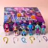 Chaveiro de Caixa Surpresa de Grupo Feminino Caçador de K-Pop Transfronteiriço Boneca Macia de PVC Dongdongle Poke Brincadeira Divertida para Crianças Festa