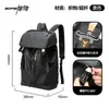 Mochila Redutora de Carga, Mochila Casual Repelente à Água, Multifuncional para Viagem de Negócios, Bolsa para Computador de Grande Capacidade, Bolsa Masculina, Marca Bo