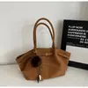 Bolso de mano vintage de gran capacidad transfronterizo para mujer, nuevo bolso de hombro o axila informal de moda 2026, bolso tote para el trabajo