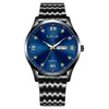 Reloj de Hombre Lige/Lige Business Esfera Grande Simple Resistente al Agua Luminoso Doble Calendario Correa de Acero Reloj de Cuarzo